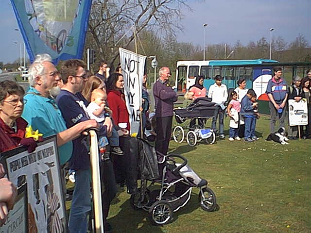 Demo at RAF Stafford