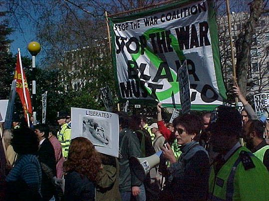 Photos of US Embassy March, London, Sat 5th April