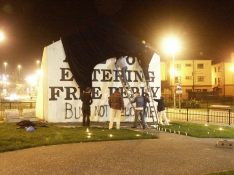 Derry: More Protest at Bush visit