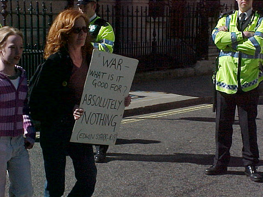 Photos of US Embassy March, London, Sat 5th April