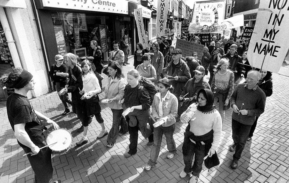 Reclaim the Bases :: 'Stop the War protest RAF Stafford :: RAF Cottesmore