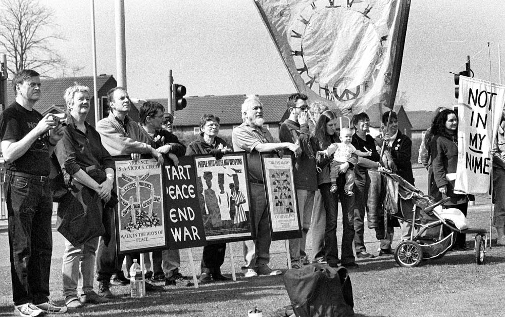 Reclaim the Bases :: 'Stop the War protest RAF Stafford :: RAF Cottesmore