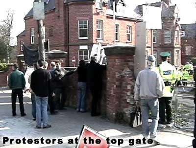 Northern Ireland Protests at Opening of Magee Library by Princess Anne
