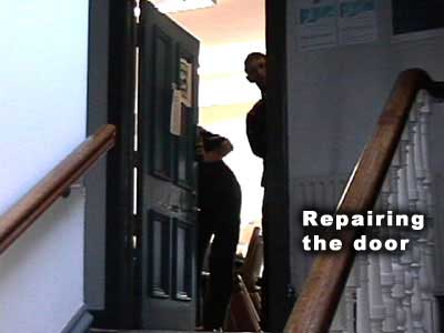 Northern Ireland Protests at Opening of Magee Library by Princess Anne