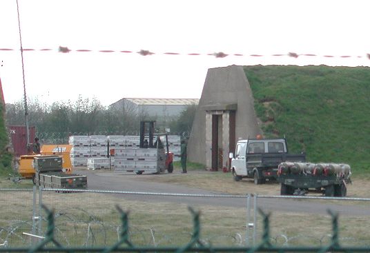 100s of CLUSTER BOMBS at Fairford