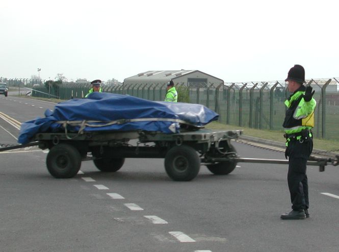 100s of CLUSTER BOMBS at Fairford