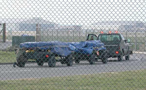 100s of CLUSTER BOMBS at Fairford