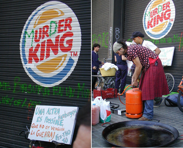 Barcelona against the war: protests and strike!