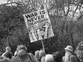 ANTI WAR DEMO GLASGOW - UK