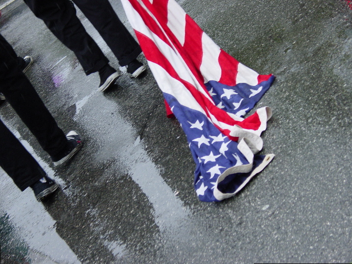 Hooray for America! A12 San Francisco Peace March