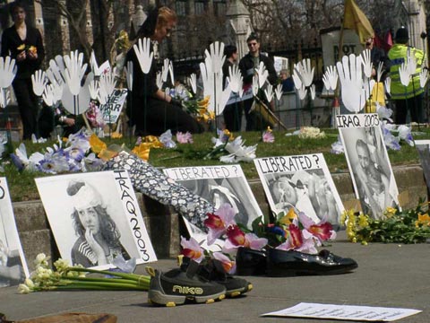 Mourning The Dead: Parliament Square 12th April