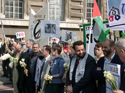 Pics from Start of Saturdays Peace March