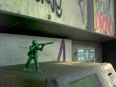 LITTLE PLASTIC GUYS AGAINST WAR!