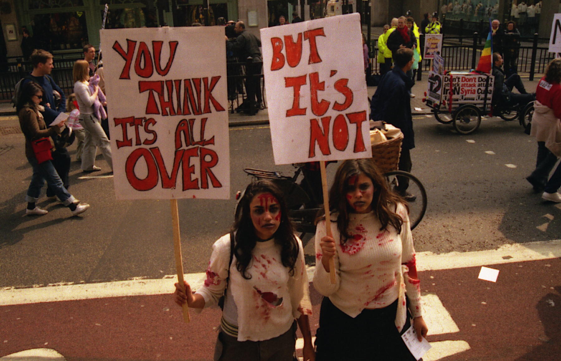 Voices against the War - Photos.