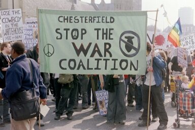 Stop The War demonstration, Saturday 12th April 2003