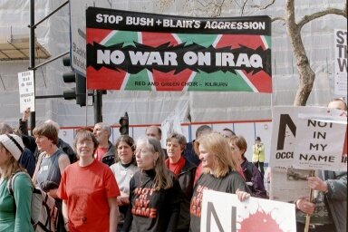 Stop The War demonstration, Saturday 12th April 2003