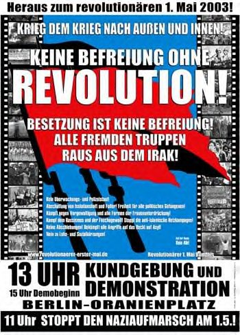 Berlin:All Out To The Revolutionary May 1st!