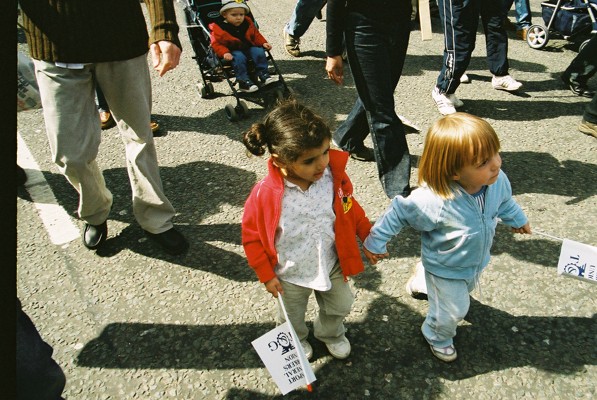pics. UNISON/TUC Anti Racism demo Manchester 26th April