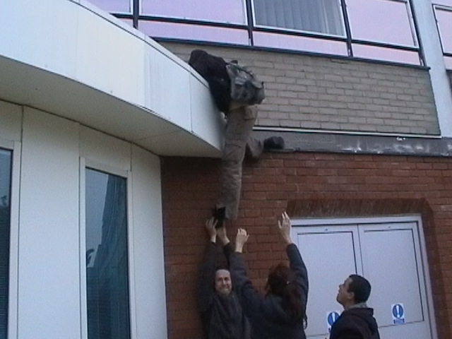 Photos from blockade