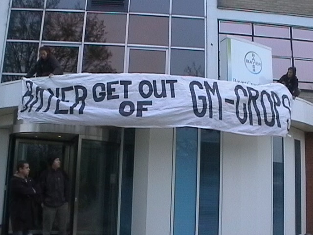 Photos from blockade