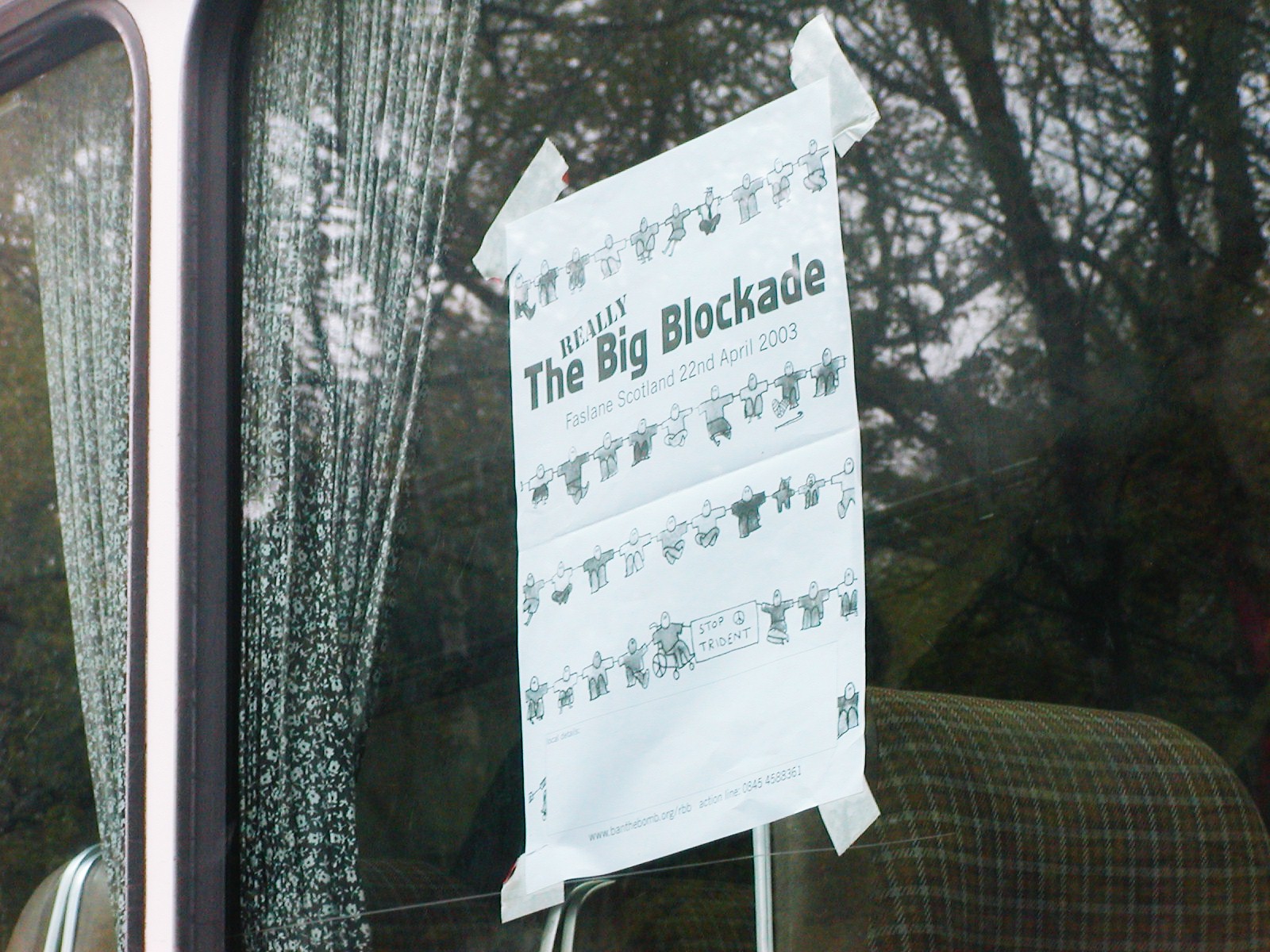 The Really Big Blockade, 22nd April, Faslane, Scotland