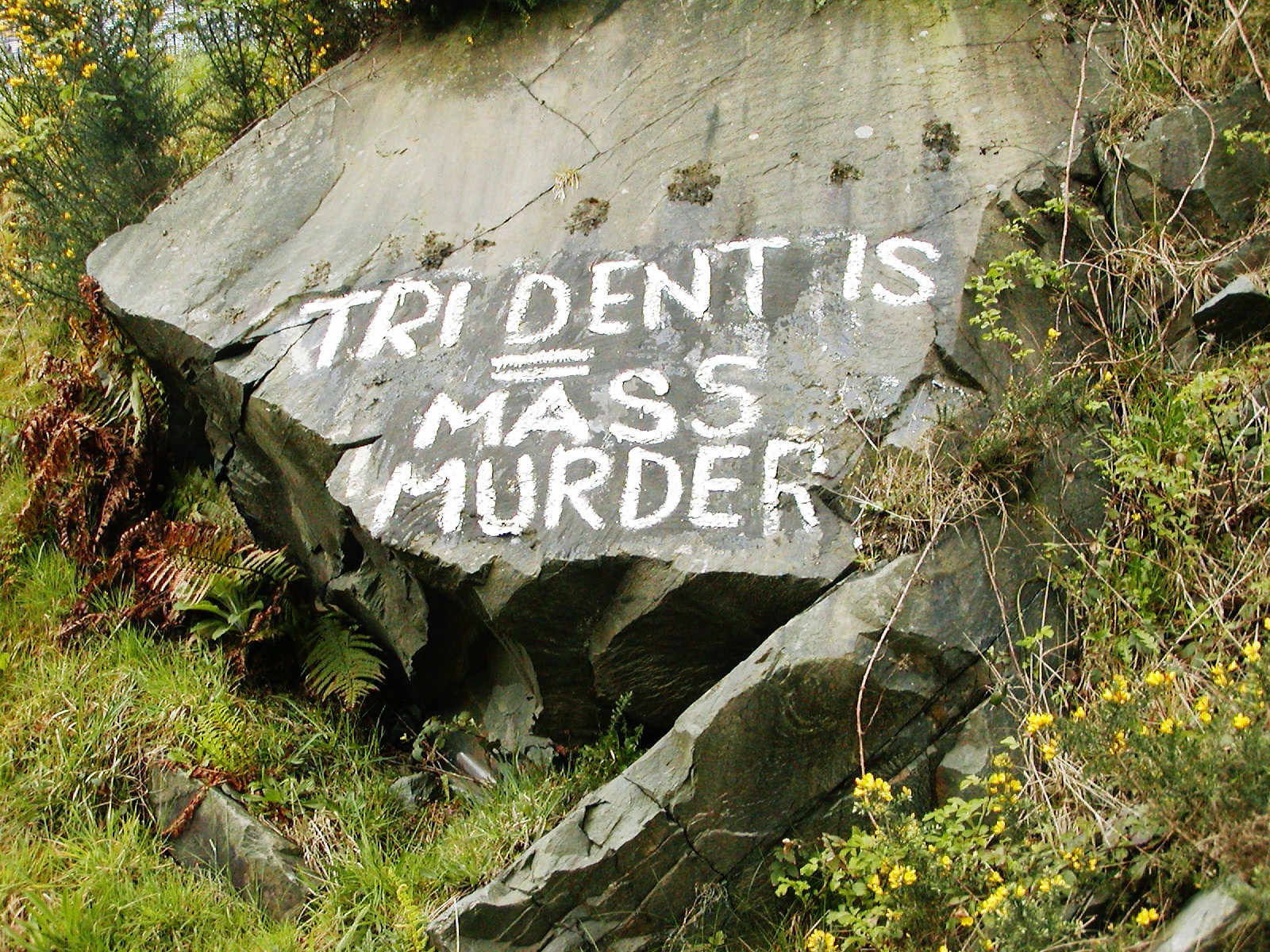 The Really Big Blockade, 22nd April, Faslane, Scotland