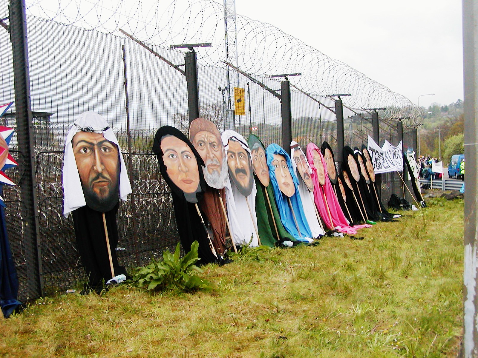 The Really Big Blockade, 22nd April, Faslane, Scotland