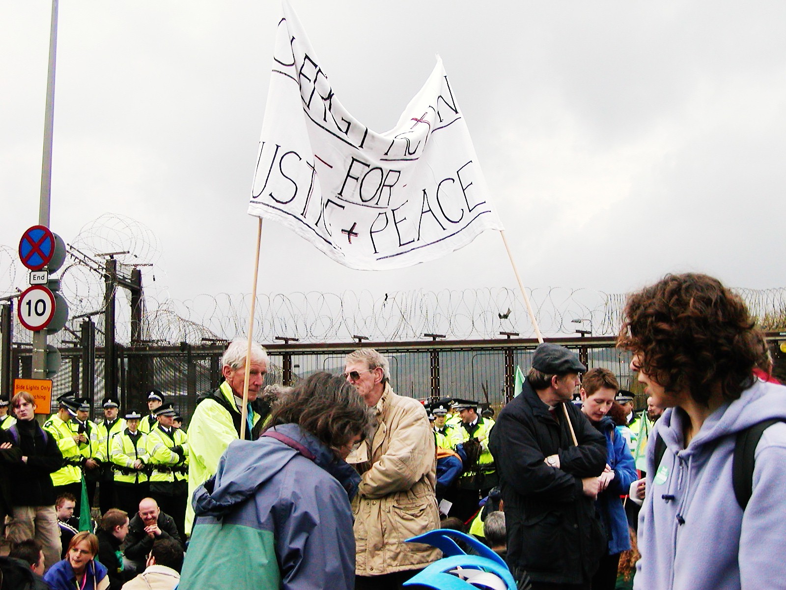 The Really Big Blockade, 22nd April, Faslane, Scotland