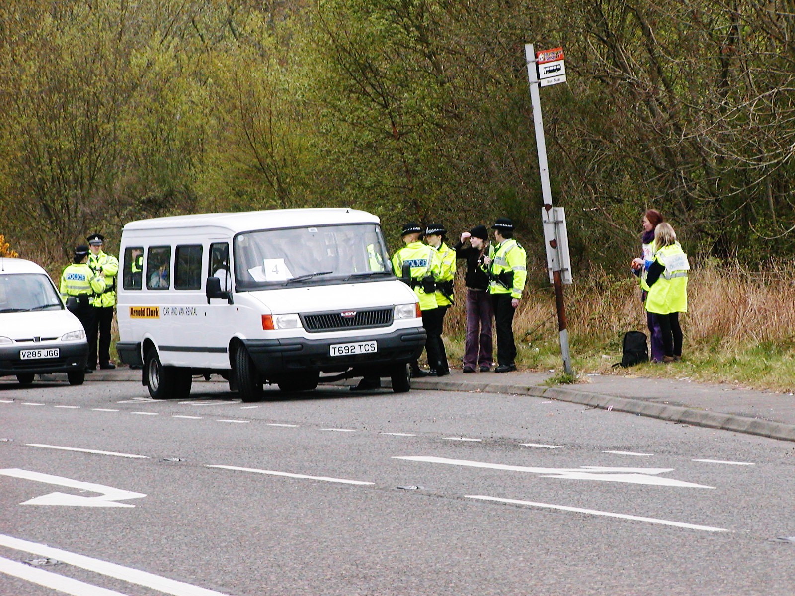 The Really Big Blockade, 22nd April, Faslane, Scotland