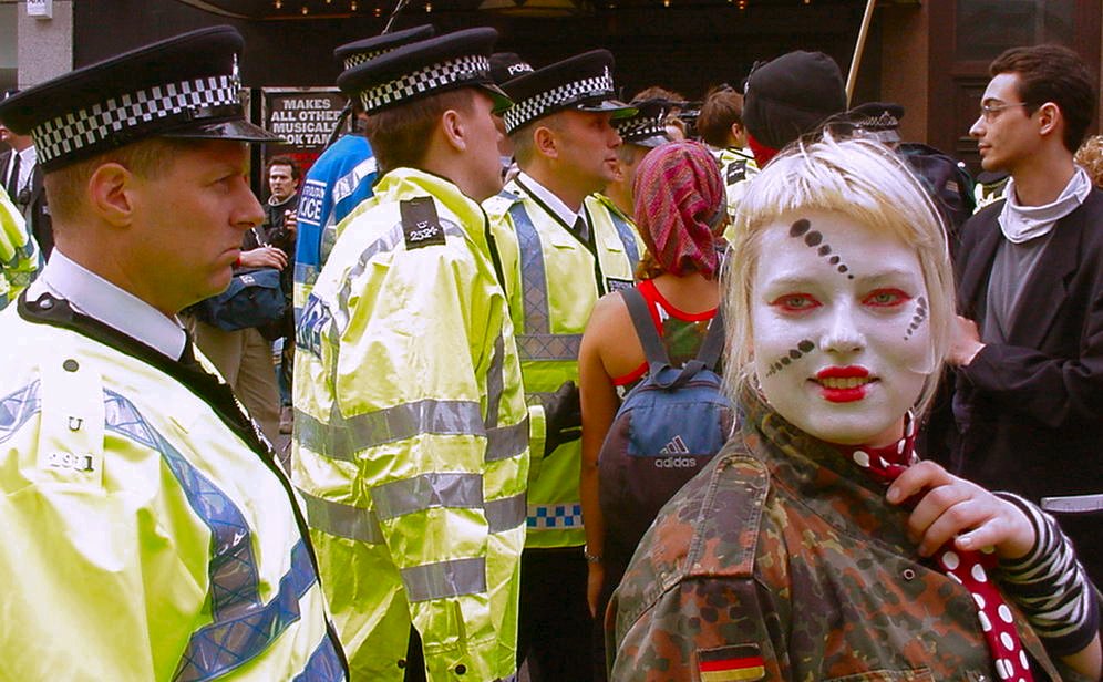 May Day 2003 in London UK - Photos