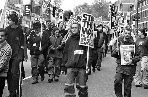 Nottingham had it's Mayday - Stop the War demo on Saturday.