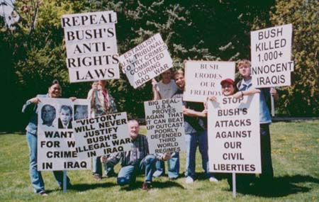 Salt Lake City rallies condemn Bush's war crimes in Iraq