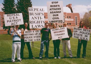 Salt Lake City rallies condemn Bush's war crimes in Iraq