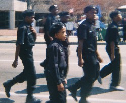 Opening Day for a Little League Division in Downtown Milwaukee, USA
