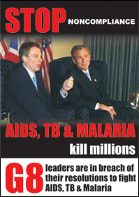 STOP G8 NON-COMPLIANCE