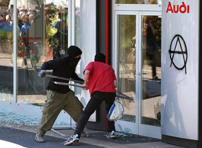Anti-G8 Revolt in Geneva