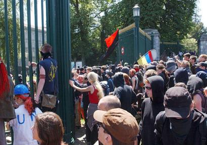 Anti-G8 Revolt in Geneva