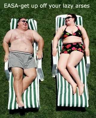 EASA-get off your lazy arses