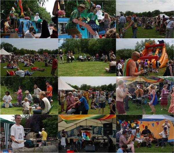 theatre, music, people chillin'n'dancin'