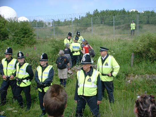 arrest for "assault"