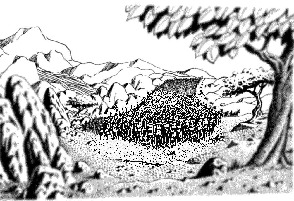 When many gathered, and spoke...