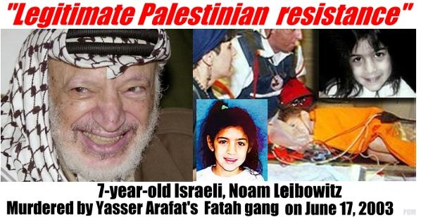 Victim of "Palestinian Resistance" (pre-"cease-fire")