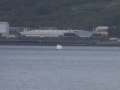 near the nuclear weapon basis