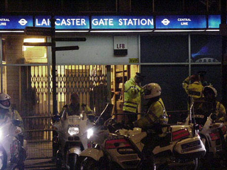 lancaster tube station closed to the public