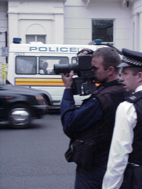 surveillance of protestors