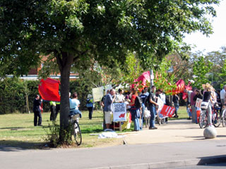 Manzil Way, Saturday morning