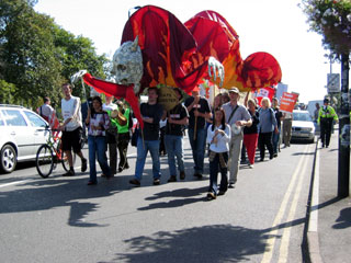 Monster on the march