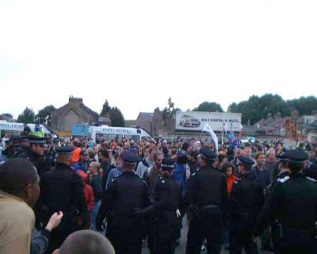 surrounded on the A13