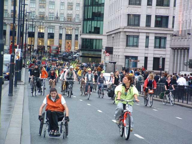 First crossing the Thames