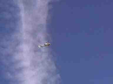 police arrive - nice to know we're such a threat!